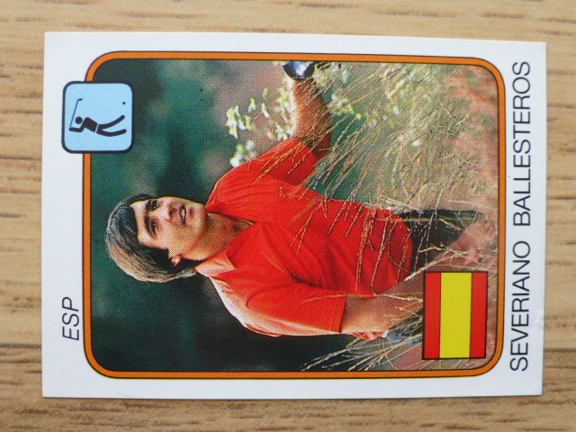 Panini Supersport Sticker – Severiano Ballesteros (No.204)