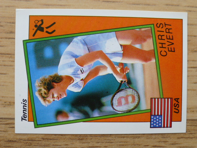 Panini Supersport Sticker – Chris Evert (No.196)