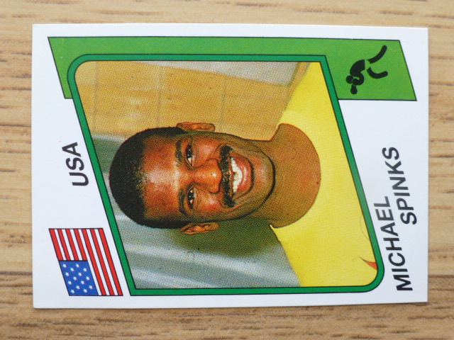 Panini Supersport Sticker – Michael Spinks (No.146)