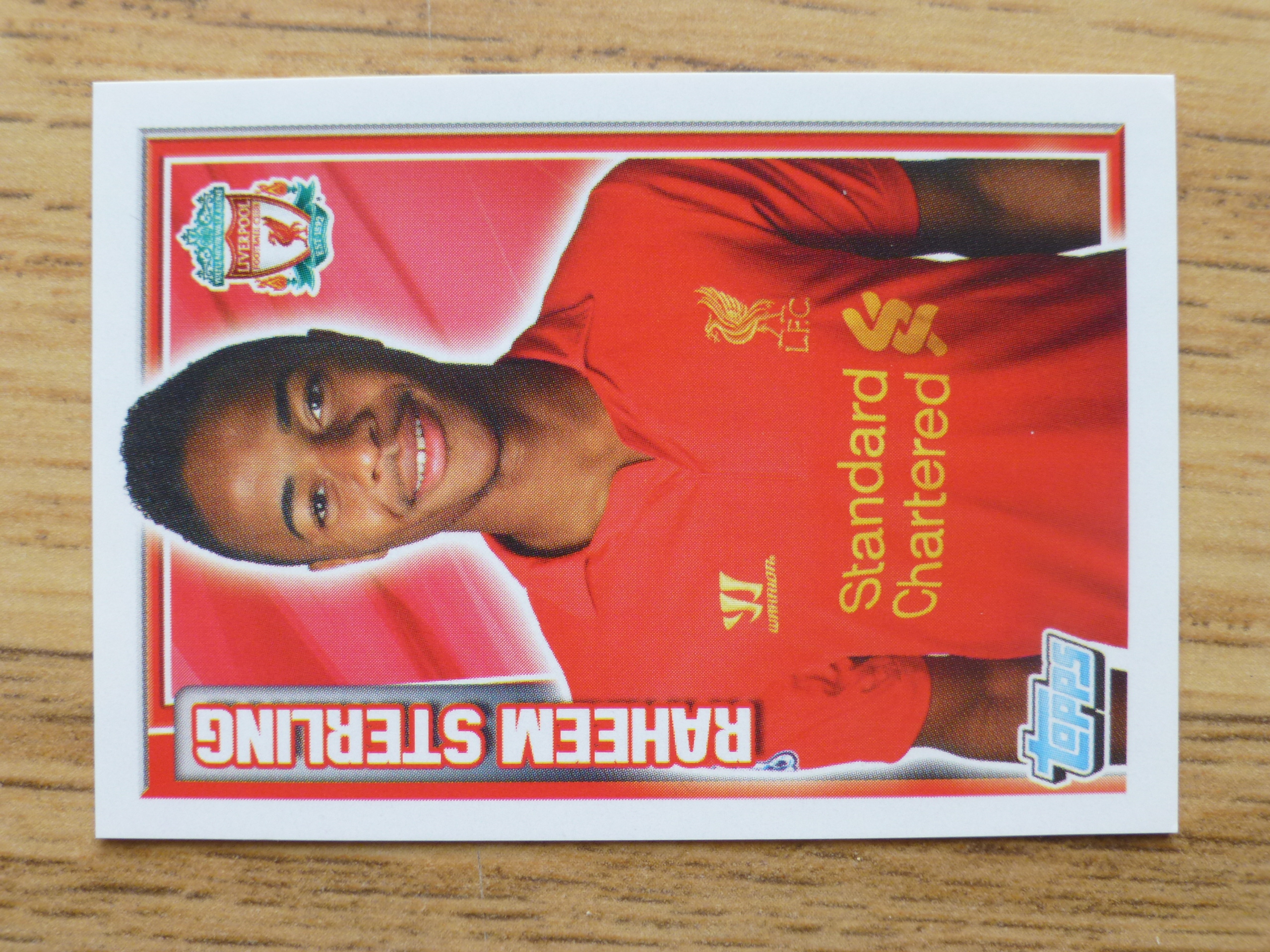 Topps Premier League 2013 - Raheem Sterling (No.91)