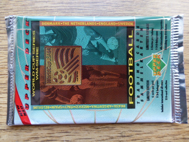 Upper Deck World Cup Series USA 94 Trading Card Pack