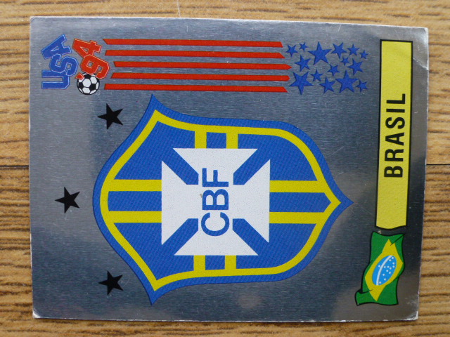 Panini USA 94 Badge - Brazil (No.94)